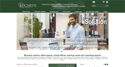 Desktop Screenshot of locartis.eu